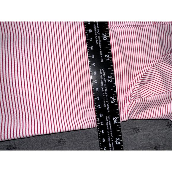 Stitch Golf Polo Shirt Men’s Large Red Striped - Picture 6 of 7